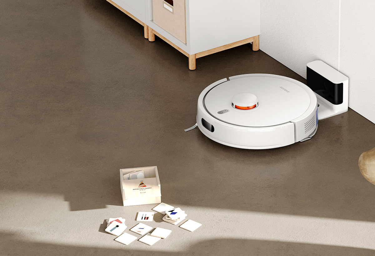 Παρουσιάζει τη σκούπα ρομπότ